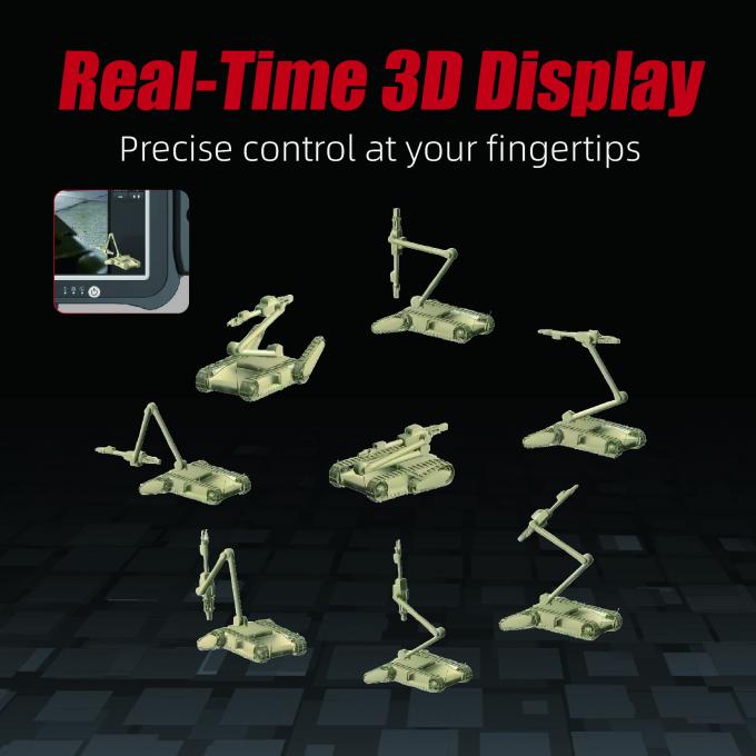 ربات EOD متوسط با بازوی هماهنگ X-Y-Z برای دفع دقیق 2